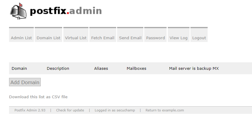 Mail Server