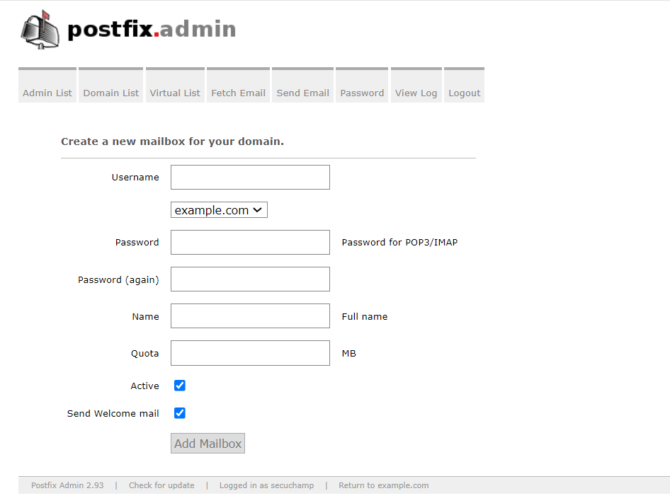 Mail Server