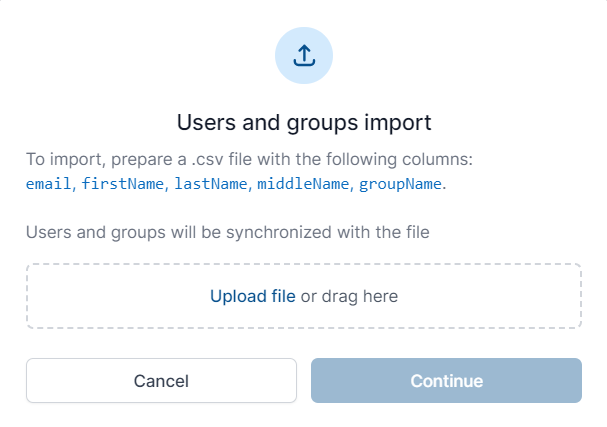Import Users